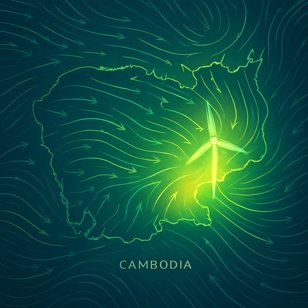 Beyond Solar: Mapping Cambodia's Hidden Wind Power Potential for Strategic Investors