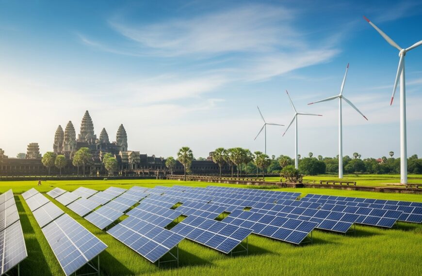 Cambodia Accelerates Green Energy Transition, Aims for 70% Renewables by 2030
