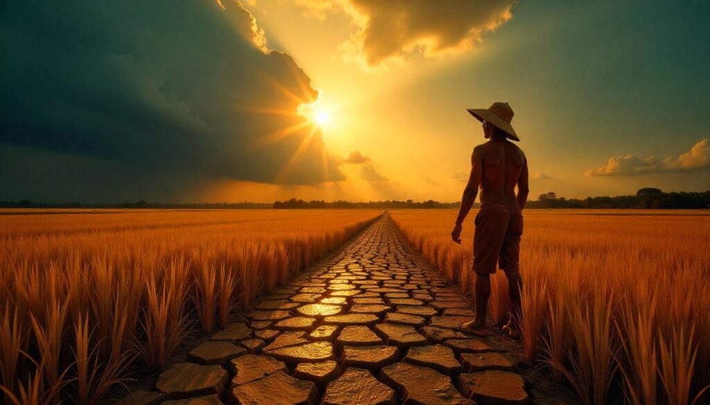Climate's Grip: Unpacking the Impact of Climate Change on Cambodian Agriculture