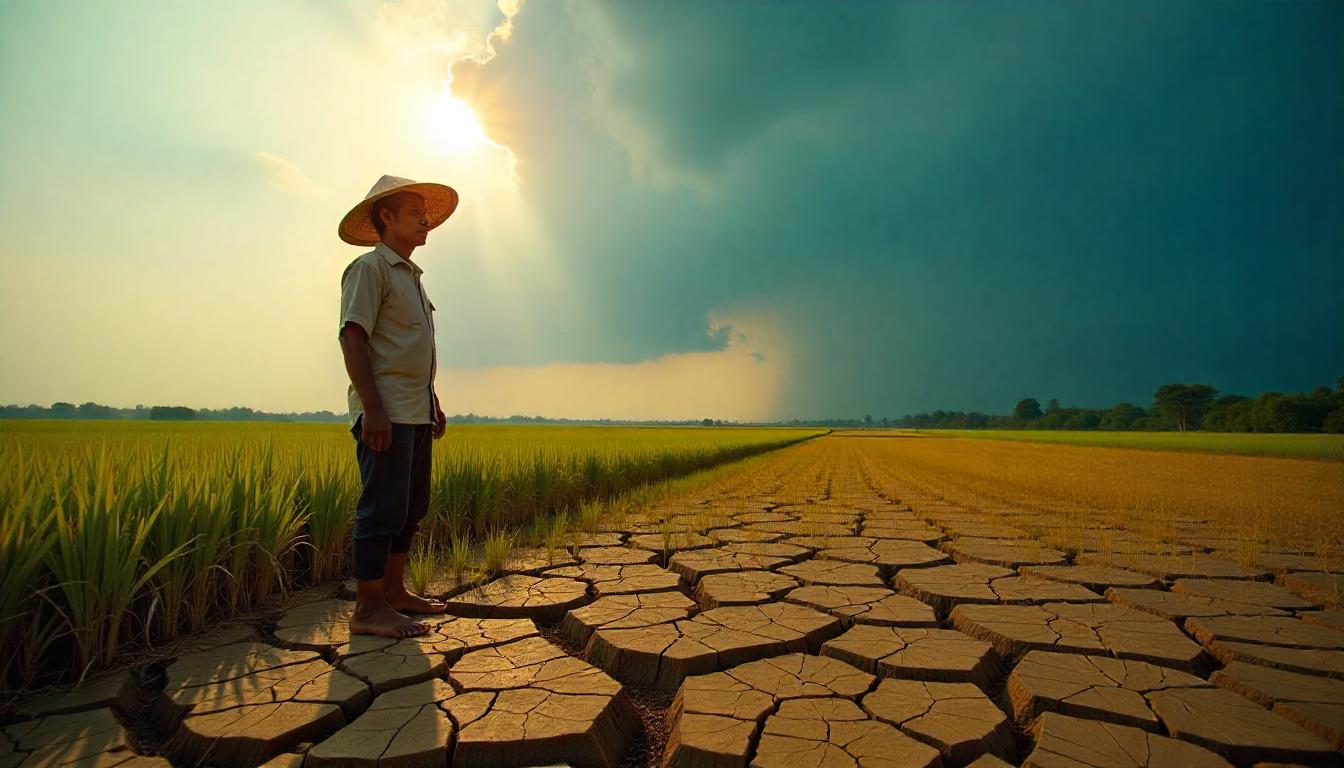 Climate's Grip: Unpacking the Impact of Climate Change on Cambodian Agriculture