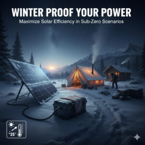 Winter Proofing Your Power: Maximizing Solar Efficiency in Sub-Zero Bushcraft Scenarios
