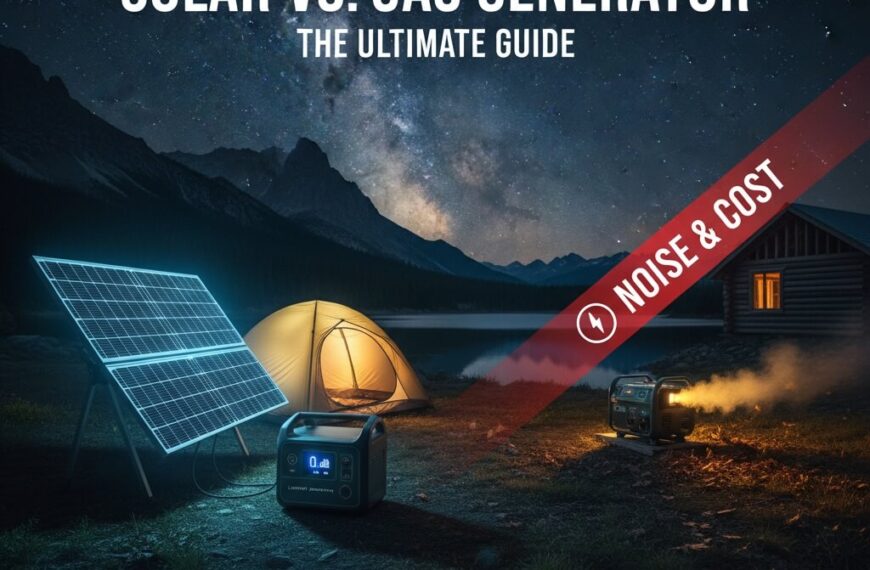 Ultimate Guide: Solar vs. Gas Generator Camping: Why Silent Power is Your Tactical Edge